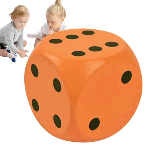 Großer Würfel aus Schaumstoff, weicher Würfel – 15 cm, Lernspielzeug für den Unterrichtsraum gefüllt mit Klassenzimmern für Spielnächte und Lernspielzeug Großer Würfel aus Schaumstoff, weicher Würfel – 15 cm, Lernspielzeug für den Unterrichtsraum gefüllt mit Klassenzimmern für Spielnächte und Lernspielzeug von Generic