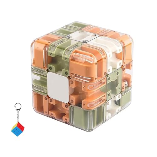 Großes Labyrinth,Denksport-Spielzeug, 3D-Puzzle-Ball-Labyrinth, Gehirntrainingsspielzeug for räumliches Vorstellungsvermögen,(1 Set) von Generic