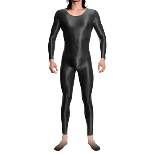 Grün Zentai Ganzkörper Overall Herren Glänzend Body Suit Metallic Jumpsuit Ganzkörperanzug Rundhals Zentai Suit Wet Look Ganzanzug Kostüm Halloween Karneval Cosplay Suit Alien Kostüm (Black, XL) Grün Zentai Ganzkörper Overall Herren Glänzend Body Suit Metallic Jumpsuit Ganzkörperanzug Rundhals Zentai Suit Wet Look Ganzanzug Kostüm Halloween Karneval Cosplay Suit Alien Kostüm (Black, XL) von Generic