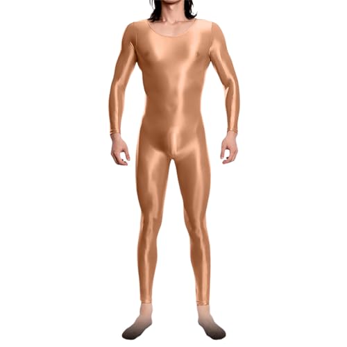 Grün Zentai Ganzkörper Overall Herren Glänzend Body Suit Metallic Jumpsuit Ganzkörperanzug Rundhals Zentai Suit Wet Look Ganzanzug Kostüm Halloween Karneval Cosplay Suit Alien Kostüm (Coffee, M) Grün Zentai Ganzkörper Overall Herren Glänzend Body Suit Metallic Jumpsuit Ganzkörperanzug Rundhals Zentai Suit Wet Look Ganzanzug Kostüm Halloween Karneval Cosplay Suit Alien Kostüm (Coffee, M) von Generic