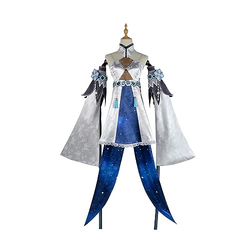 Guizhong Cosplay Kostüm Spiel Uniform Frauen Kleid Halloween Outfit Komplettes Set,M-Set von Generic