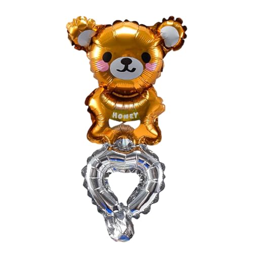 Haarband mit Tierballons, Haarband mit aufblasbarem Ballonband, Cartoon-Tierballon, Geburtstagsparty-Zubehör mit Dschungel-Thema von Generic