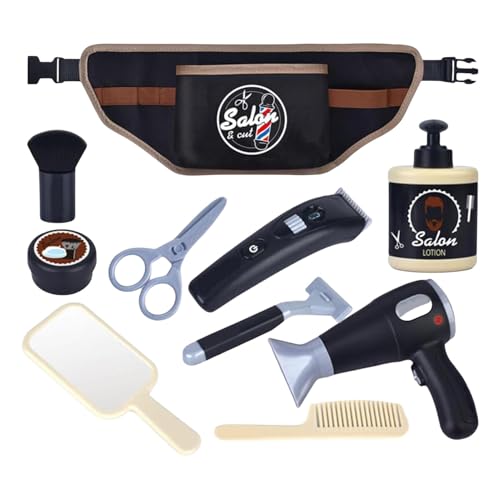 Haarstyling-Set für Spielzeug – Styling-Werkzeuge für bequeme Grifflösung | Schnelle Verwendung, leichte kompakte Struktur, tragbarer Rollenspielfriseur, Zubehör Haarstyling-Set für Spielzeug – Styling-Werkzeuge für bequeme Grifflösung | Schnelle Verwendung, leichte kompakte Struktur, tragbarer Rollenspielfriseur, Zubehör von Generic