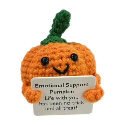 Häkelpuppe, kleines Häkelspielzeug, Plüsch, emotionale Unterstützung, zur emotionalen Unterstützung, -Plüsch mit ermutigender Karte, motivierende Häkeldekoration Häkelpuppe, kleines Häkelspielzeug, Plüsch, emotionale Unterstützung, zur emotionalen Unterstützung, -Plüsch mit ermutigender Karte, motivierende Häkeldekoration von Generic