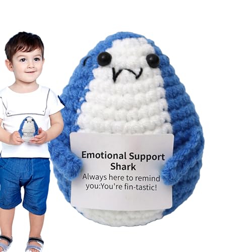 Häkelte positive emotionale Unterstützung - Häkeldecke mit weichem Komfort, Häkeln Therapie | Handgemachte Behandlung Stress Gemütliche emotionale Unterstützung Decke für Bett Sofa Patienten von Generic