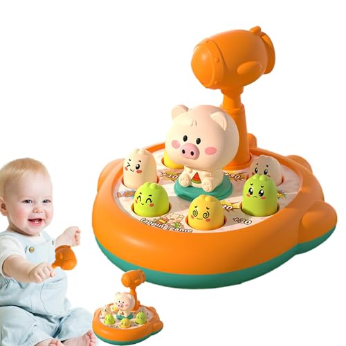 Hämmer-Spiel für Hämmern, interaktives Lernspielzeug für Tiere – Lernspielzeug für die frühe Entwicklung, Feinmotorik-Spielzeug für die Hand-Augen-Koordination Hämmer-Spiel für Hämmern, interaktives Lernspielzeug für Tiere – Lernspielzeug für die frühe Entwicklung, Feinmotorik-Spielzeug für die Hand-Augen-Koordination von Generic