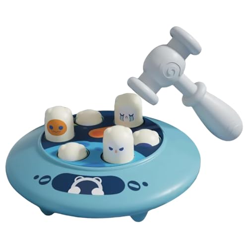 Hämmern hämmerte Spielzeug, Stampfenspiel für Kinder - Raumschiff Interaktives hämmerndes Spielzeug mit Hammer,Feinmotorik Spielzeug für frühes Lernen, lustige Aktivitäten, Spielzeug für frühe von Generic