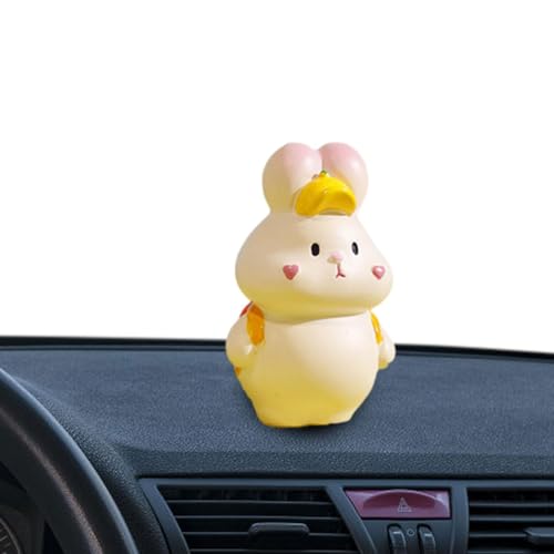 Häschen Figuren Heimdekoration, kleine Hasenfiguren - Hase Ornament für Auto | Leichte und multifunktionale Harzfiguren Niedliche Miniaturfiguren für den Innentisch und e Häschen Figuren Heimdekoration, kleine Hasenfiguren - Hase Ornament für Auto | Leichte und multifunktionale Harzfiguren Niedliche Miniaturfiguren für den Innentisch und e von Generic