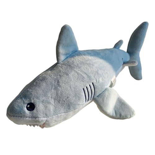 Hai-Plüschtiere – Haifisch-Meerestiere, realistisches Modell von Seehaien | Das niedliche Hai-Plüschtier schafft fantasievolles Spiel und Abenteuer. Plüschkissen für Liebhaber von Generic