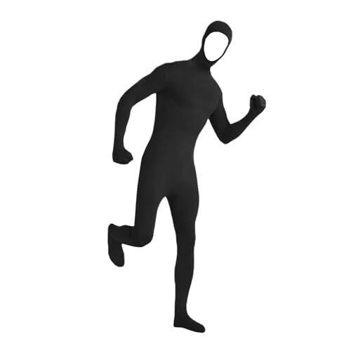 Halloween-Bodys für Herren und Damen, offenes Gesicht, Spandex, Halloween-Kostüm von Generic
