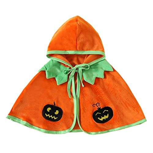 Halloween-Bodysuit 2025 Neugeborene Halloween Outfit Baby Jungen MäDchen Weiche Fleece Mit Kapuze Langarm Body Strampler Hose Kleidung FüR Kleinkinder Von 0-36 Monaten von Generic