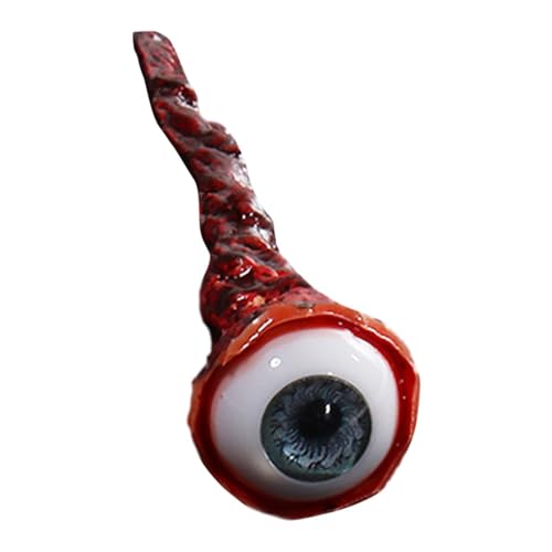 Halloween Eyeballs - Scary Horror Props, Ripped Out Eyeball | Dead Heads Props Bloody Fake Ripped Out Eyeballs, Halloween Creepy Fake Eye Balls, Hollow Eyeball Halloween Horror Prop for Party Favors von Generic