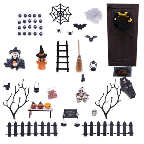 Halloween -Figuren | Festliche Tischdekoration | Kleine Festliche Festliche Dekoration für Tanzfeste Fiestas Garden klein, Accessoires für Puppenhäus Accessoires für Puppenhäuser und Handbuchprojekte Halloween -Figuren | Festliche Tischdekoration | Kleine Festliche Festliche Dekoration für Tanzfeste Fiestas Garden klein, Accessoires für Puppenhäus Accessoires für Puppenhäuser und Handbuchprojekte von Generic