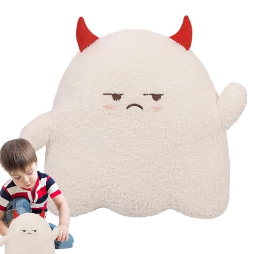 Halloween Geist Plüschtier, Geisterplüsch Geist Gefüllte | Plüschtiere Elfin Plüschpuppe - Raumdekoration Sammlerpuppen, Halloween Devil Plüsch Kissen Plüschpuppe Halloween Geist Plüschtier, Geisterplüsch Geist Gefüllte | Plüschtiere Elfin Plüschpuppe - Raumdekoration Sammlerpuppen, Halloween Devil Plüsch Kissen Plüschpuppe von Generic