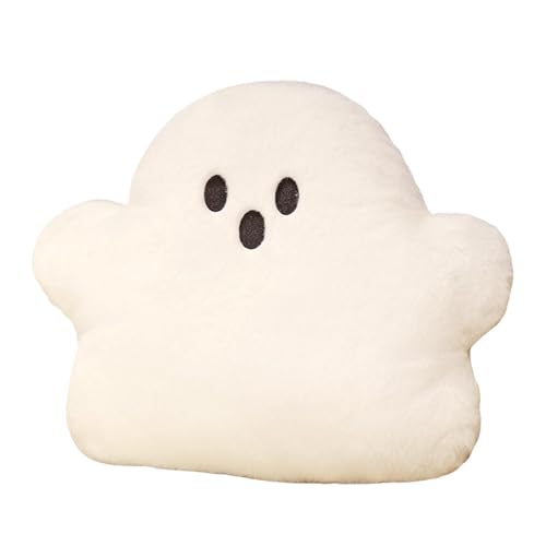Halloween Geisterkissen, süßes Geisterkissen | Halloween Kissen, Geisterplüsch | Weiches und bequemes Milchflanell-Plüschtier, Heimdekoration, Deko für c Halloween Geisterkissen, süßes Geisterkissen | Halloween Kissen, Geisterplüsch | Weiches und bequemes Milchflanell-Plüschtier, Heimdekoration, Deko für c von Generic