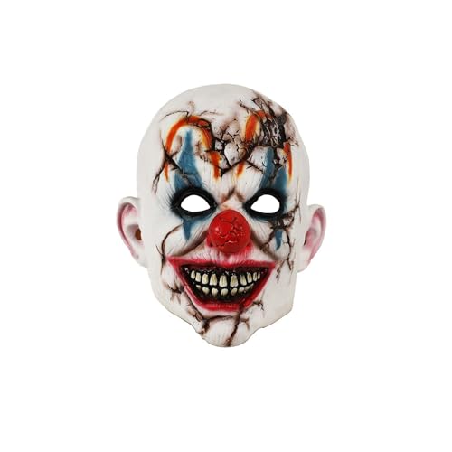 Halloween Gesicht Cosplay Werkzeuge Für Party Karneval Kopf Abdeckung Halloween Dekorationen Für Erwachsene KzW771 (Beige, 32X22cm) von Generic