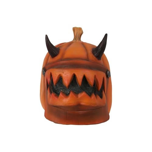 Halloween Gesicht Cosplay Werkzeuge Für Party Karneval Kopf Abdeckung Halloween Dekorationen Für Erwachsene KzW773 (Brown, 25X18cm) von Generic