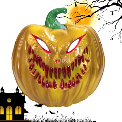 Halloween-Gesichtsabdeckung, Kürbiskopfabdeckung, Halloween- -Gesichtsabdeckung - Gesichtsdekoration des Geistes, der Gesichtsabdeckung der Halloween-Kunst Halloween-Gesichtsabdeckung, Kürbiskopfabdeckung, Halloween- -Gesichtsabdeckung - Gesichtsdekoration des Geistes, der Gesichtsabdeckung der Halloween-Kunst von Generic