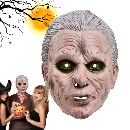 Halloween-Gesichtsabdeckung, gruseliger Halloween-Gesichtsschutz – alter Horror-Gesichtsschild | Tragbare Gesichtsabdeckung, Mehrzweck-Gesichtsabdeckung für Partys Halloween-Gesichtsabdeckung, gruseliger Halloween-Gesichtsschutz – alter Horror-Gesichtsschild | Tragbare Gesichtsabdeckung, Mehrzweck-Gesichtsabdeckung für Partys von Generic
