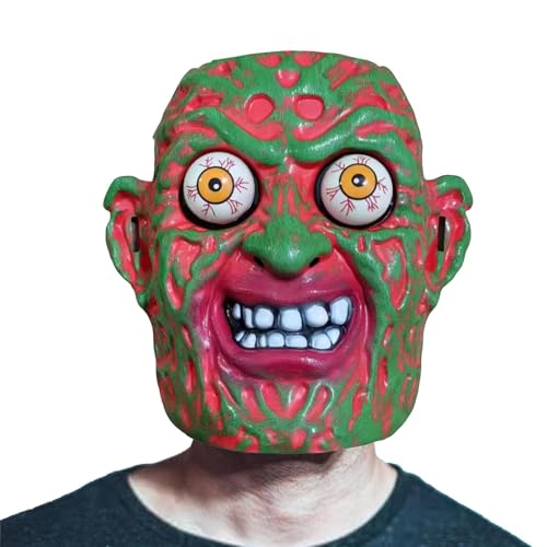 Halloween-Gesichtsbedeckungen, gruselige Kopfbedeckung, explosive Augen, gruselige Gesichtsabdeckung, Halloween-Performance-Requisiten, Kostüm-Zubehör für Karneval, Cosplay-Partys Halloween-Gesichtsbedeckungen, gruselige Kopfbedeckung, explosive Augen, gruselige Gesichtsabdeckung, Halloween-Performance-Requisiten, Kostüm-Zubehör für Karneval, Cosplay-Partys von Generic