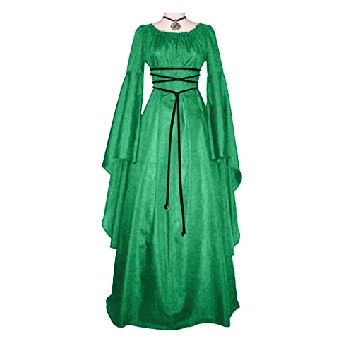 Halloween Gothic Kleid Damen Halloween Kleider Gothic Kleidung Retro Vintage Renaissance Mittelalter Kleider Cosplay Kostüm Halloween Kleidung Damen Halloween Gothic Kleid Damen Halloween Kleider Gothic Kleidung Retro Vintage Renaissance Mittelalter Kleider Cosplay Kostüm Halloween Kleidung Damen von Generic