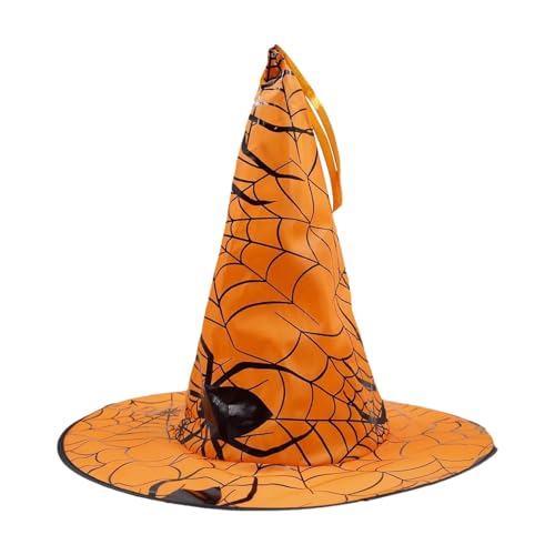 Halloween-Hexenhut, Halloween-Zaubererhut, dekorativer Hut, Urlaubszubehör, Cosplay-Kostüm, Kostümzubehör für Männer und Fe Halloween-Hexenhut, Halloween-Zaubererhut, dekorativer Hut, Urlaubszubehör, Cosplay-Kostüm, Kostümzubehör für Männer und Fe von Generic