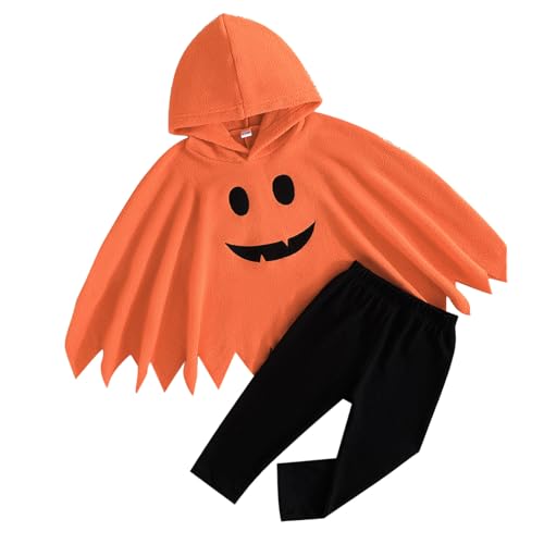 Halloween-Kostüm,Baby Kleidung Jungen Mädchen Halloween-Kostüm, Kleinkinder, Unisex, 3–24 Monate, 2-teiliges Set, Cosplay, Geisterumhang + Hose von Generic