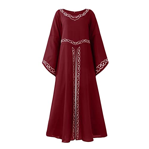 Halloween Kostüm Damen Kürbis Kostüm Damen Nazgul Halloween Frauen Zombie Skelett Jumpsuit Kuschelig Damen Kostüm Halloween Zuhälter Fasching Apres Ski Party Outfit Hoodie Engel (Rot,L) von Generic