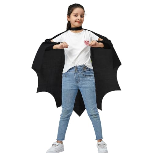 Halloween-Kostüm-Set, Fledermausflügel, Cosplay-Overall-Set, niedliches Halloween-Tier-Kostüm für Kinder, Familie, Freunde von Generic