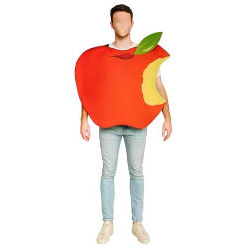 Halloween-Kostüm für Erwachsene, Apfelfrucht Halloween-Kostüm für Erwachsene, Apfelfrucht von Generic