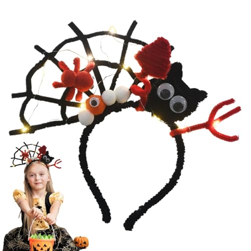 Halloween Kostüme Stirnbänder Halloween Stirnband | Beleuchtet Kit zur Herstellung von Halloween Kopfbedeckungen | Kopfbedeckungen für Halloween Kostüme | Traves Halloween Kostüme Stirnbänder Halloween Stirnband | Beleuchtet Kit zur Herstellung von Halloween Kopfbedeckungen | Kopfbedeckungen für Halloween Kostüme | Traves von Generic