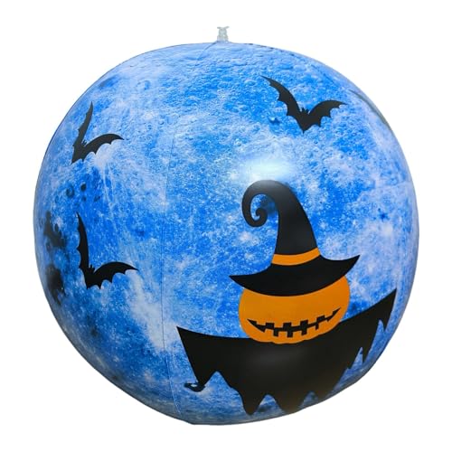 Halloween Kürbis Gespenstische Luftballons - Halloween Fledermaus Luftballons | 23,62 Zoll Halloween Kürbis Fledermaus Aufblasbare Luftballons - Dicke wasserdichte Außendekoration Halloween Kürbis Gespenstische Luftballons - Halloween Fledermaus Luftballons | 23,62 Zoll Halloween Kürbis Fledermaus Aufblasbare Luftballons - Dicke wasserdichte Außendekoration von Generic