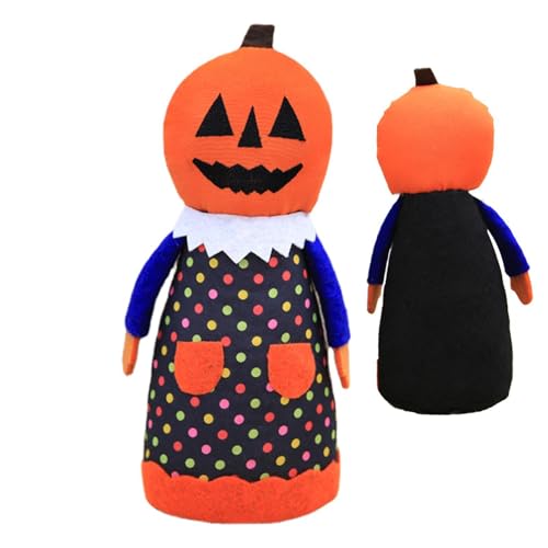 Halloween-Kürbis aus Plüsch, Kürbis-Plüschtier – Halloween-Kürbis-Plüschspielzeug, Kürbis aus Plüsch, niedlicher Kürbis für Halloween von Generic