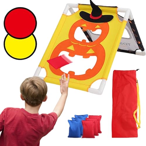 Halloween Launching-Spielset – Gruselige Partyspiel-Zubehör, Cartoon-Design von Toys Sensor | Bewegung – Prostromation, interaktives Wurfspiel Halloween Launching-Spielset – Gruselige Partyspiel-Zubehör, Cartoon-Design von Toys Sensor | Bewegung – Prostromation, interaktives Wurfspiel von Generic