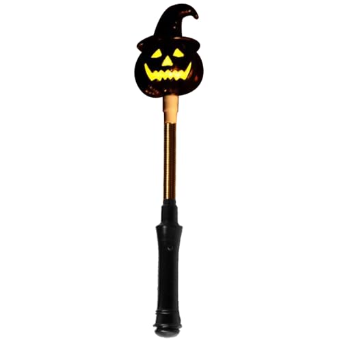 Halloween Light Up Pumpkin Wand - Ghost Flashing Shake Toy, Glow Stick Party Favor | Joyful Celebration Zubehör, Batterie betrieben für Kinder Kinder Halloween Light Up Pumpkin Wand - Ghost Flashing Shake Toy, Glow Stick Party Favor | Joyful Celebration Zubehör, Batterie betrieben für Kinder Kinder von Generic