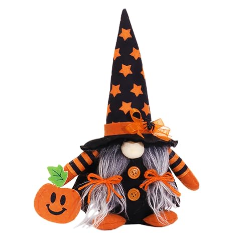 Halloween- -Plüsch-Spielzeug: Halloween-Gnom-Plüschspielzeug, gesichtslose Puppe, -Elfe, Plüsch-Dekoration, gesichtslose Sammelfiguren-Ornamente für Hallo von Generic