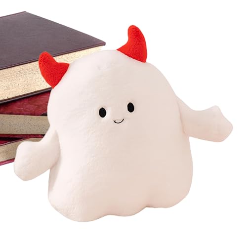 Halloween-Plüschpuppen, Geister-Plüschspielzeug, Halloween-Geister-Plüschtier mit Kürbishut – Halloween-Geisterspielzeug aus Plüsch, Halloween-Plüschspielzeug für Halloween-Plüschpuppen, Geister-Plüschspielzeug, Halloween-Geister-Plüschtier mit Kürbishut – Halloween-Geisterspielzeug aus Plüsch, Halloween-Plüschspielzeug für von Generic