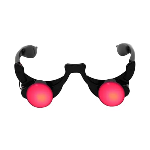 Halloween Rotlichtbrille Leuchtbrille Halloween Leuchtbrille - LED Brille mit leuchtenden Augen LED Brille mit leuchtenden Augen Rot blinkend Halloween Party Halloween Rotlichtbrille Leuchtbrille Halloween Leuchtbrille - LED Brille mit leuchtenden Augen LED Brille mit leuchtenden Augen Rot blinkend Halloween Party von Generic