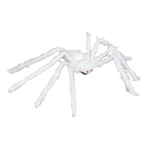 Halloween Spider - Outdoor Yard Fuzzy Spiders, Gruseliges | Flexible Große Spiders -Requisiten Für Home Office, Beängstigende Streichspinne, Gruseliges Party -Accessoire, Spukhausdekoratio von Generic