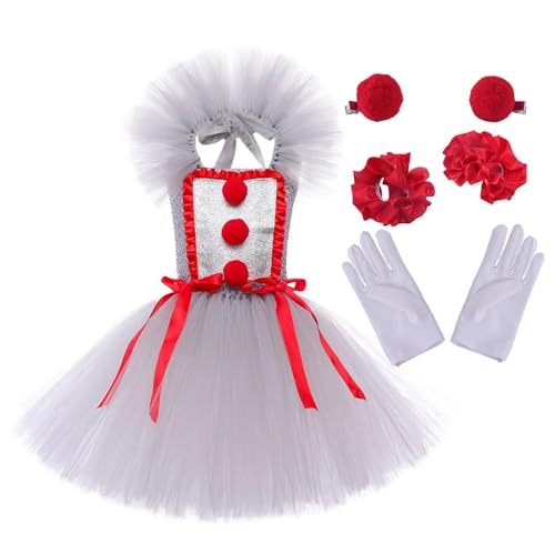 Halloween Tutu Kleid für Mädchen - Entzückender Rock für Kinder Halloween, niedliches Kostüm für Kinder Halloween | Komplettes Cosplay-Set mit diverten Halloween Tutu Kleid für Mädchen - Entzückender Rock für Kinder Halloween, niedliches Kostüm für Kinder Halloween | Komplettes Cosplay-Set mit diverten von Generic