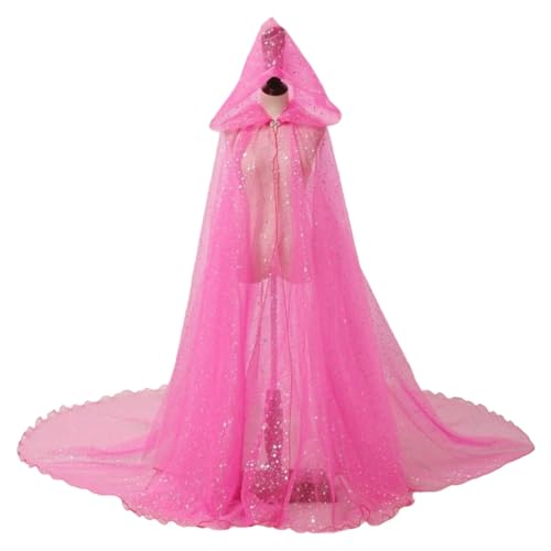 Halloween Umhang Mit Kapuze,Vampir-Brautkleid,Tüll-Kapuzenmantel Cape Mantel Glitzer Chiffon Quasten Kapuzenumhang Gothic Umhang Verkleidung Uniform Mittelalter Kostüm Für Erwachsene Faschingskostüme Halloween Umhang Mit Kapuze,Vampir-Brautkleid,Tüll-Kapuzenmantel Cape Mantel Glitzer Chiffon Quasten Kapuzenumhang Gothic Umhang Verkleidung Uniform Mittelalter Kostüm Für Erwachsene Faschingskostüme von Generic