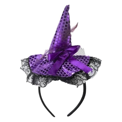 Halloween Witch Hut Stirnband, Halloween Witch Stirnband, Halloween Hut Hoop Band Spann Halloween Witch Hut Stirnband, Halloween Witch Stirnband, Halloween Hut Hoop Band Spann von Generic