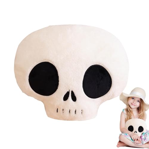 Halloweenschädel aus Plüsch, Schädel, Sammlerstücke, gruseliges Halloween-Knochen aus Halloween-Plüschtier für , Mädchen und Erwachsene. Halloweenschädel aus Plüsch, Schädel, Sammlerstücke, gruseliges Halloween-Knochen aus Halloween-Plüschtier für , Mädchen und Erwachsene. von Generic