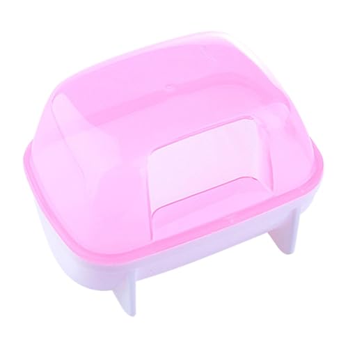 Hamster Sandbad - Haustierstaubbehälter, Chinchilla Bad Box | 4,92*3.54*3.54in abnehmbarer Nagetierbadeweiche Toilette, leicht sauberes Müllschalel, Hamsterbadezeitwerkzeug in Käfigen Gehäuse Lebensrä Hamster Sandbad - Haustierstaubbehälter, Chinchilla Bad Box | 4,92*3.54*3.54in abnehmbarer Nagetierbadeweiche Toilette, leicht sauberes Müllschalel, Hamsterbadezeitwerkzeug in Käfigen Gehäuse Lebensrä von Generic