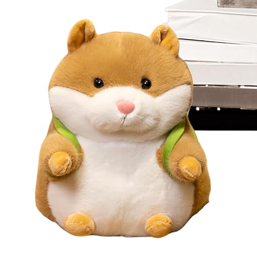 Hamster aus Plüsch, niedliches Plüschtier, kleine Füllung mit Avocado-Hamster, zum Kuscheln aus weichem Plüsch, Heimdekoration für Bett, Sofa, Hamster aus Plüsch, niedliches Plüschtier, kleine Füllung mit Avocado-Hamster, zum Kuscheln aus weichem Plüsch, Heimdekoration für Bett, Sofa, von Generic