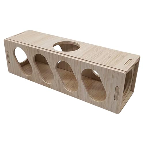 Hamster hideoutt - Hamster Toys | Hamster versteckt | Hamster Tunnel Escape Toy | Multifunktionales Hamsterhaus | Hamsterspielzeug Tunnel | Einfache Installation Holzspielzeug für Hamster,kleines Hamster hideoutt - Hamster Toys | Hamster versteckt | Hamster Tunnel Escape Toy | Multifunktionales Hamsterhaus | Hamsterspielzeug Tunnel | Einfache Installation Holzspielzeug für Hamster,kleines von Generic