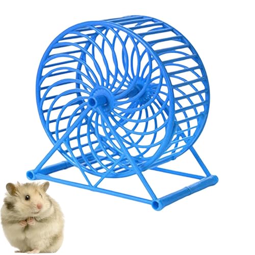 Hamsterrad Mit Ständer - Leises Hamster-Übungsspielzeug Für Käfige | Kleine Haustier-Laufräder Für Rennmäuse, Mäuse, Hamster, Stabiles Hamsterkäfig-Spielzeug Für Fitness, Training Und Spielspaß Hamsterrad Mit Ständer - Leises Hamster-Übungsspielzeug Für Käfige | Kleine Haustier-Laufräder Für Rennmäuse, Mäuse, Hamster, Stabiles Hamsterkäfig-Spielzeug Für Fitness, Training Und Spielspaß von Generic