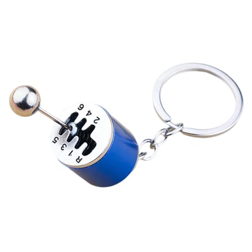 Handbuch Shifter Keychains, Getriebeschlüsselketten - Schaltgetriebe Schaltgetriebe Fidget Toy - Creative Manual 6 Speed ​​Getriebeschalthebel, Kartonschlüsselring des Kfz -Teils Autos Schlüsselanhäng von Generic