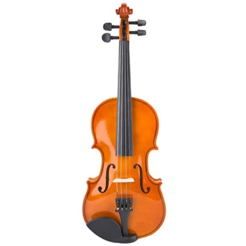 Handgefertigte Akustische Geigenbasswood Maple Bridge F-Hole Musikinstrument 1/2 1/4 (1/2) von Generic