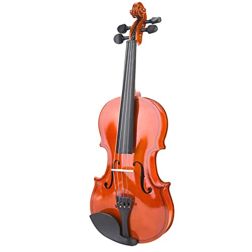 Handgefertigte Akustische Geigenbasswood Maple Bridge F-Hole Musikinstrument 1/2 1/4 (1/4) von Generic